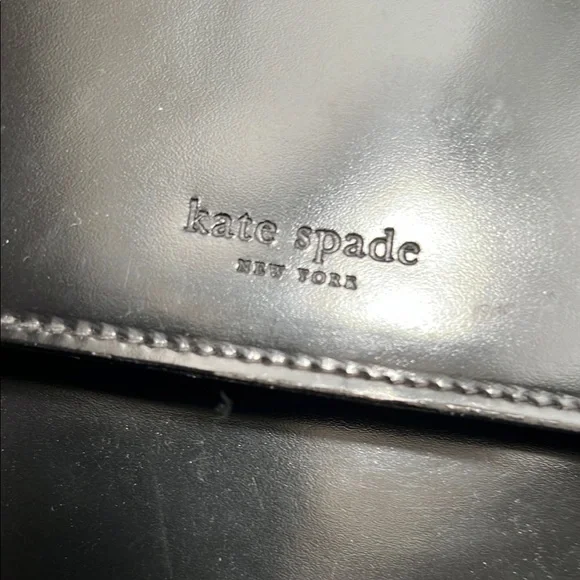 Vintage Kate Spade Black Leather Handbag with Minimalist Design - Picture 8 of 8